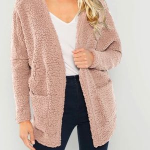 Pink Teddy Coat